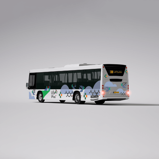طراحی بدنه اتوبوس تهران 1400 Bus body design tehran 1400